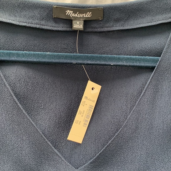 LAST CHANCE - Madewell Ruffle-Sleeve Easy Dress - Picture 4 of 5